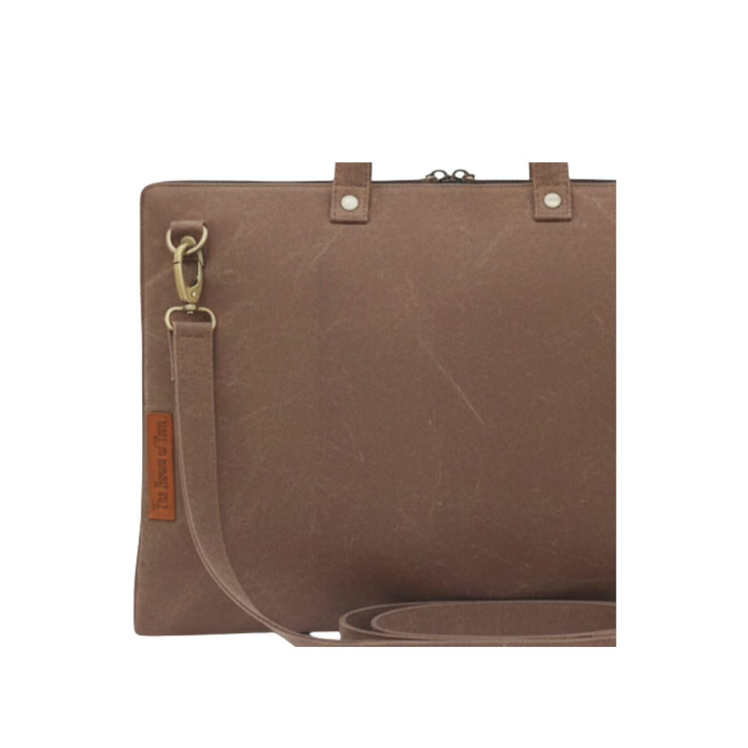 Brown Unisex Laptop Sling Bag for Everyday Use 148